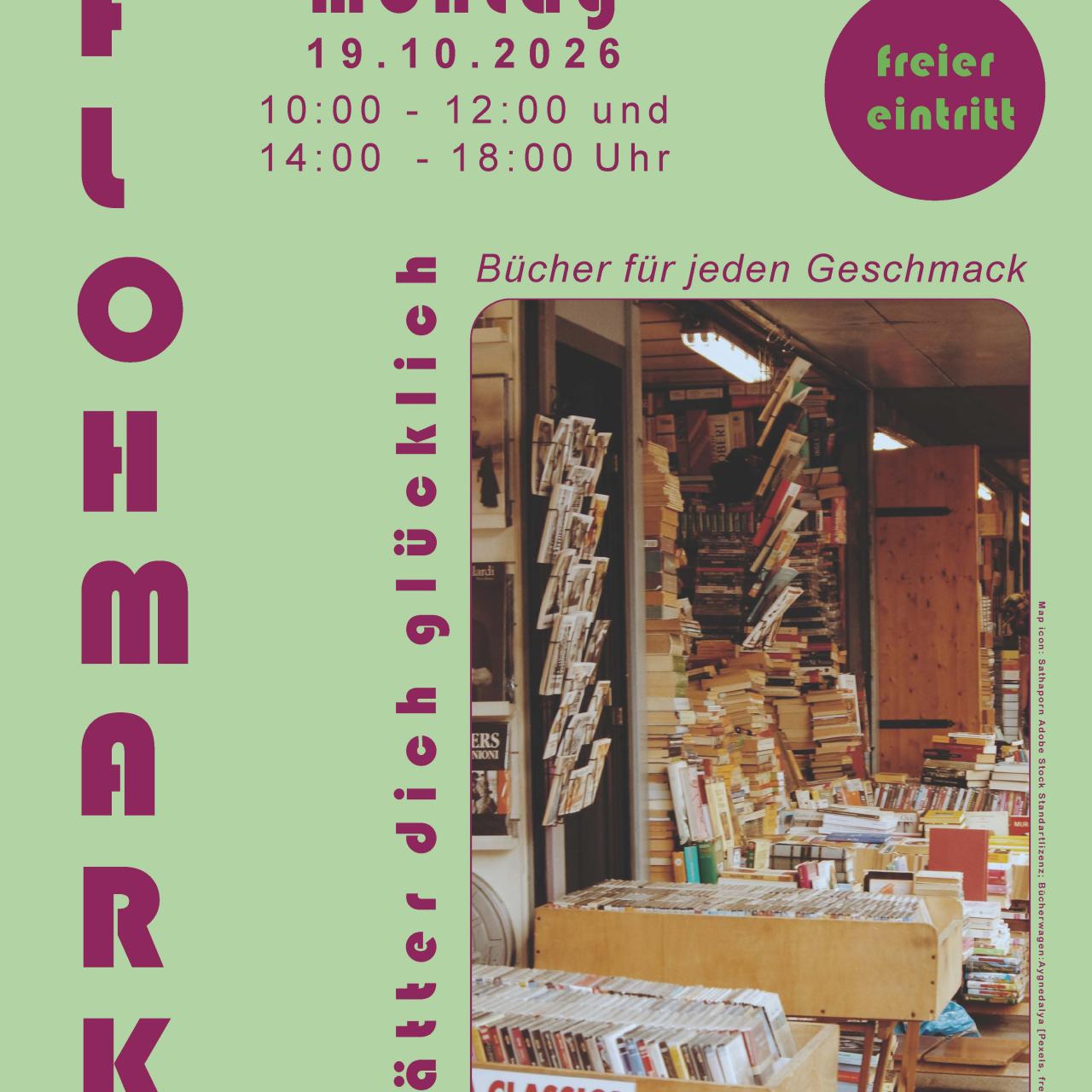 Einladung zum Flohmarkt